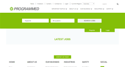 Desktop Screenshot of jobs.programmed.com.au